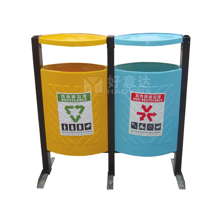 重庆HG001玻璃钢垃圾桶