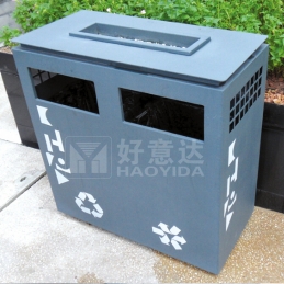 HB024全钢垃圾桶
