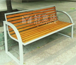 HK010钢木休闲椅