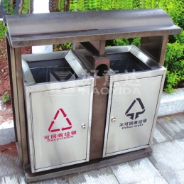 深圳HB031全钢垃圾桶