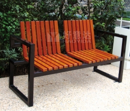 重庆钢木休闲椅厂家