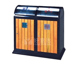 重庆钢木垃圾桶价格