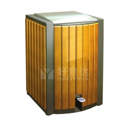 钢木垃圾桶批发